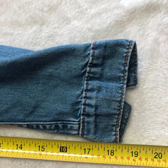 NEON Blonde Cotton Utility Boiler Denim Jumpsuit Size Medium - Picture 13 of 16